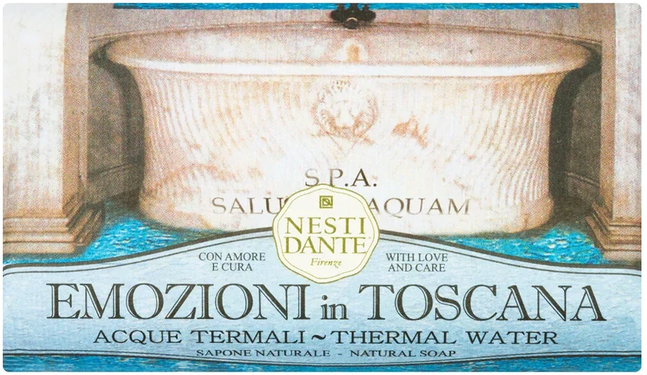 NESTI DANTE EMOZIONI IN TOSCANA ACQUE TERMALI muilas, 250 g