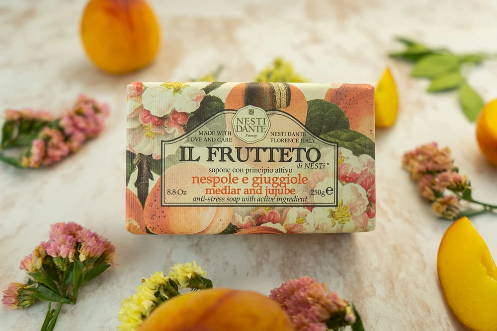 Nesti Dante Il Frutetto Soap Medlar & Jujube 250 g