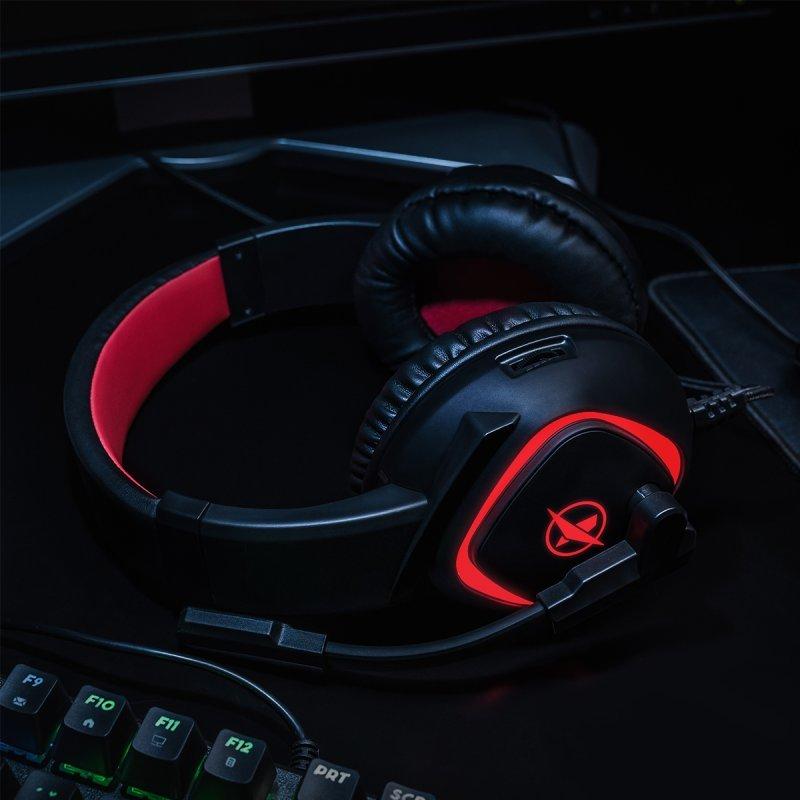 Ausinės Niceboy ORYX X300 Raudona