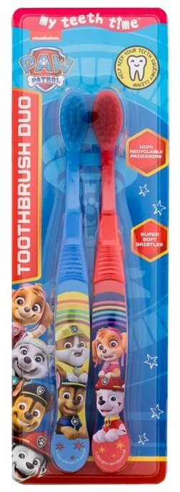 Nickelodeon Paw Patrol Dantų šepetėlis Duo Dantų šepetėlis