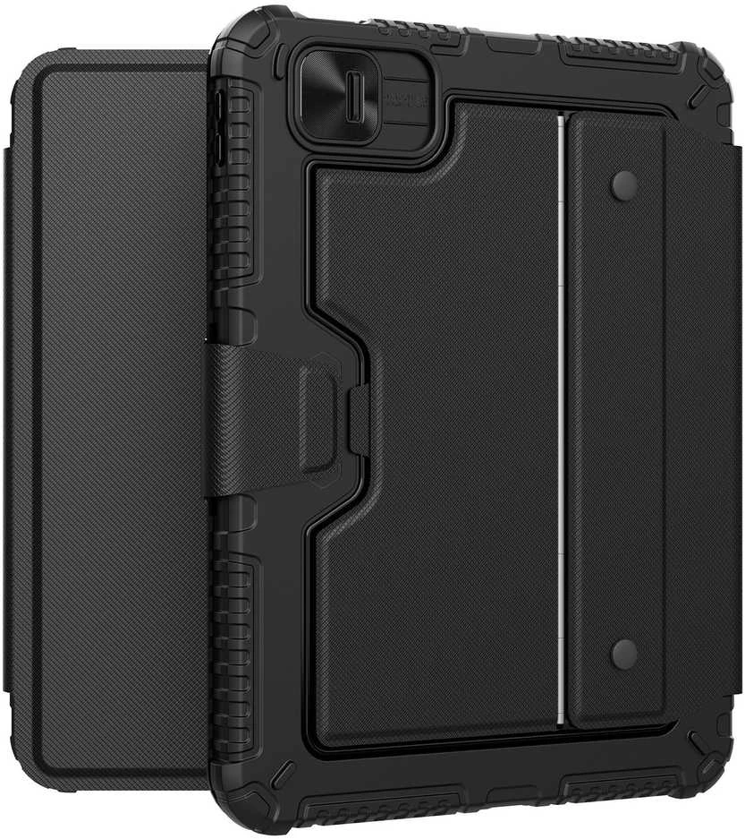 Nillkin Bumper Combo dėklas su klaviatūra versija su pašvietimu) skirtas Apple iPad 10.9 2022/11 2025 juodos spalvos