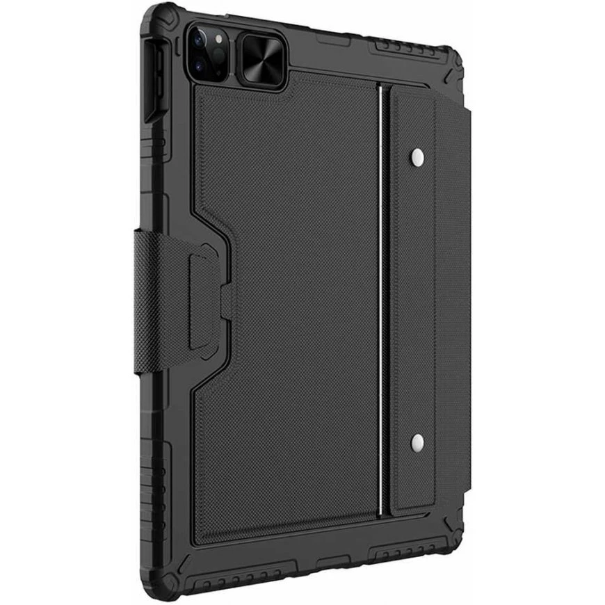 Nillkin Bumper Combo dėklas su klaviatūra versija su pašvietimu) skirtas Apple iPad 10.9 2022/11 2025 juodos spalvos