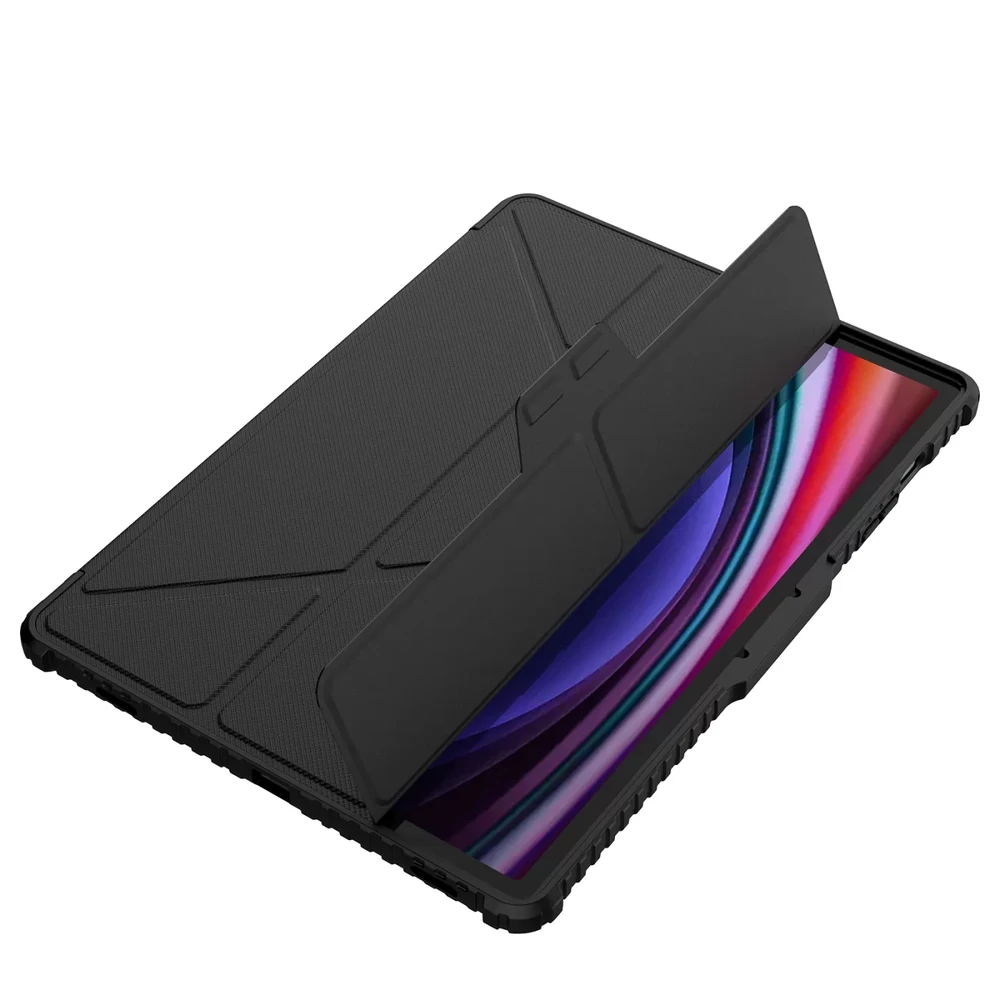 Nillkin Bumper PRO Protective Stand Multi-angle Apple iPad Pro 13 2024 dėklas planšetiniam kompiuteriui juodos spalvos