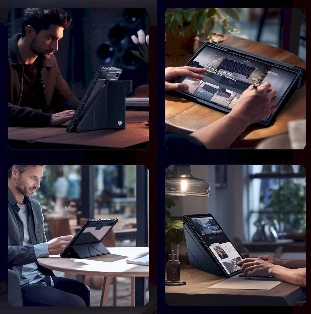Nillkin Bumper Odinis dėklas Pro case for SAM Tab S9 Ultra