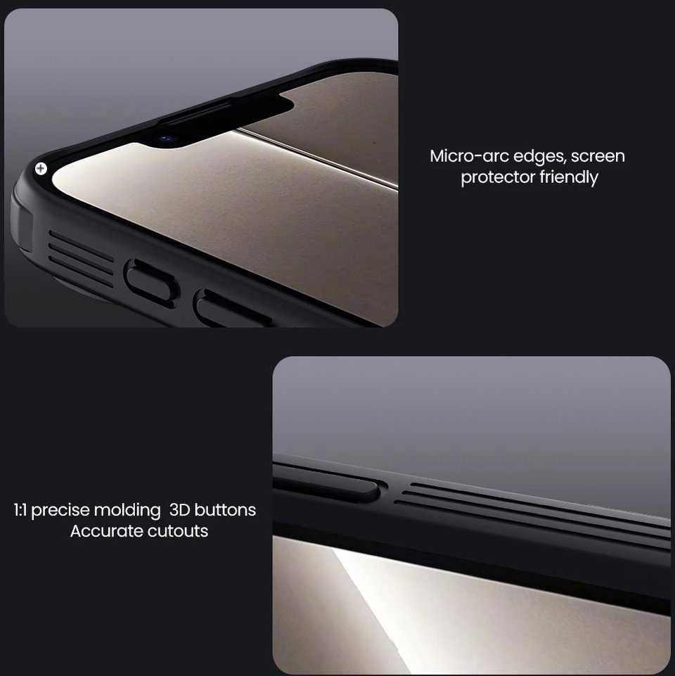 Nillkin CamShield Pro Apple iPhone 16e – dėklas telefonui mėlynos spalvos