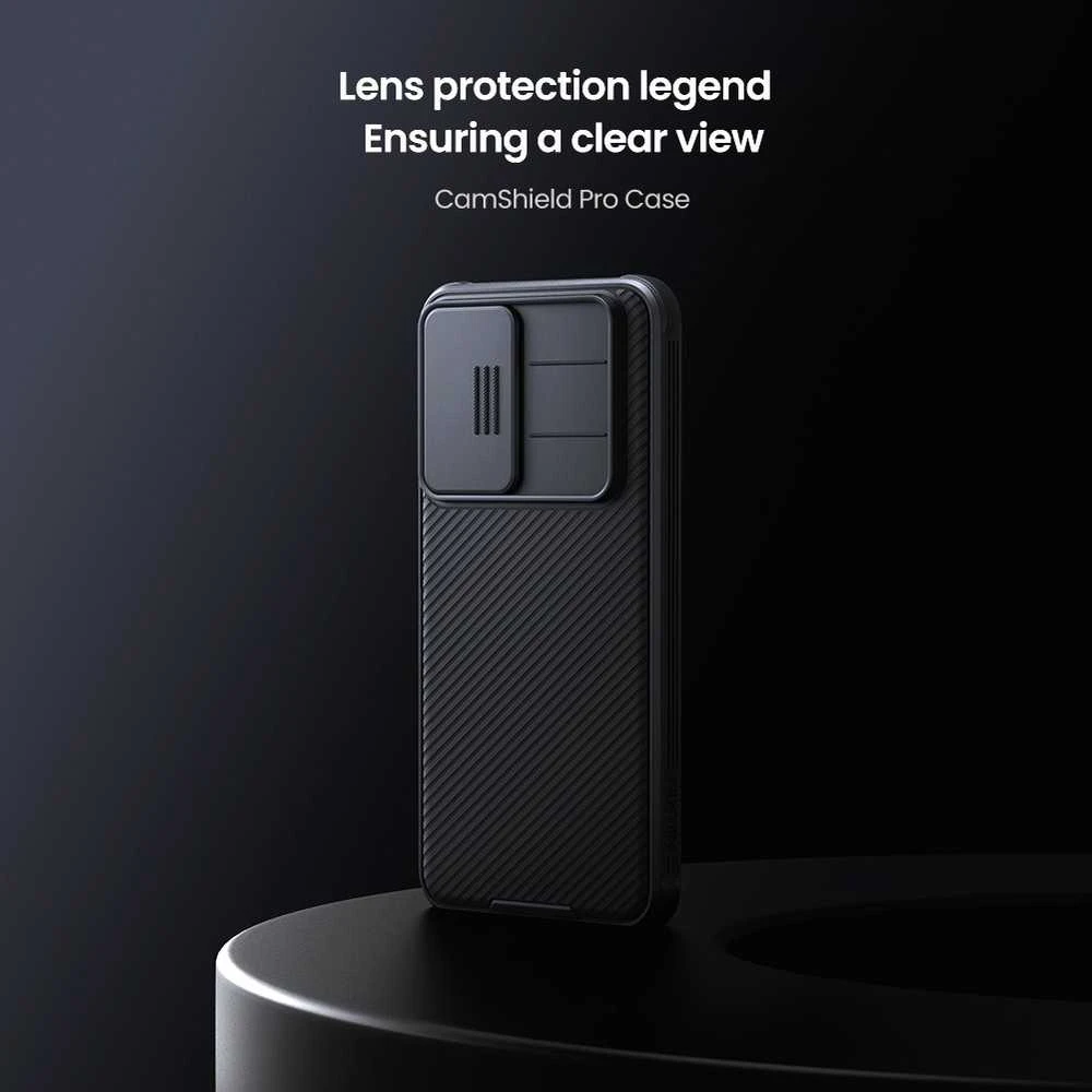 Nillkin CamShield PRO Hard Samsung Galaxy A26 5G dėklas telefonui mėlynos spalvos