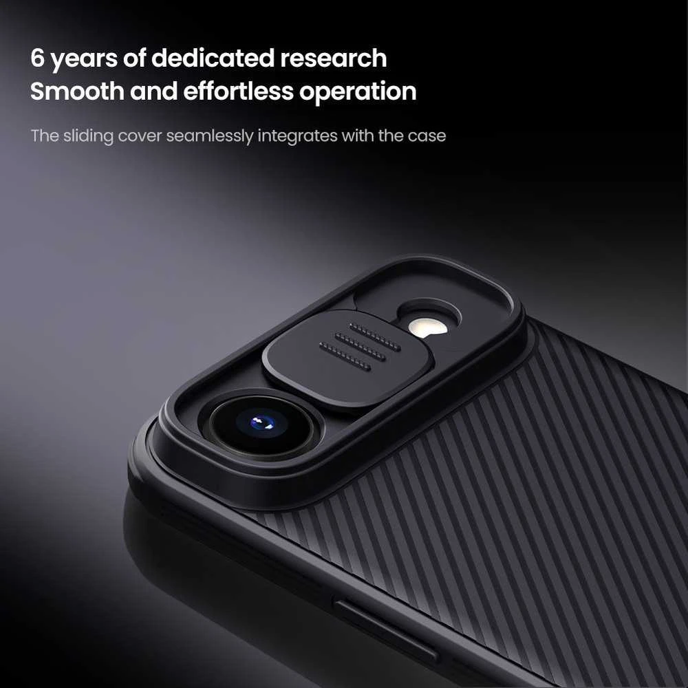 Nillkin CamShield PRO Magnetic Hard dėklas skirtas Apple iPhone Air juodos spalvos