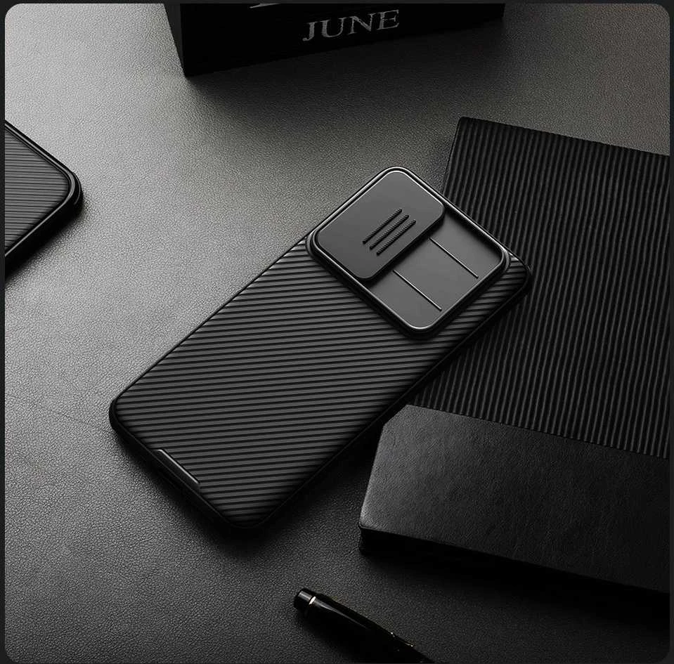Nillkin CamShield PRO Magnetic Hard Case Samsung Galaxy A36 5G dėklas telefonui juodos spalvos