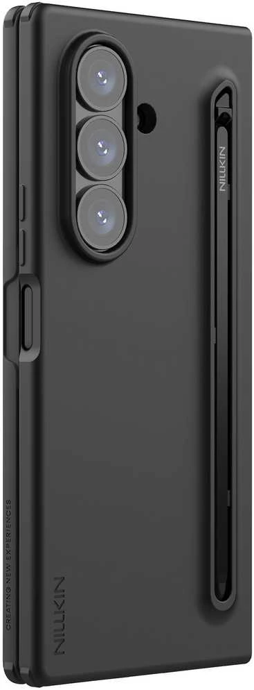 Nillkin Flex Pure Fold Pen Slot dėklas skirtas Samsung Galaxy Z Fold 7 juodos spalvos