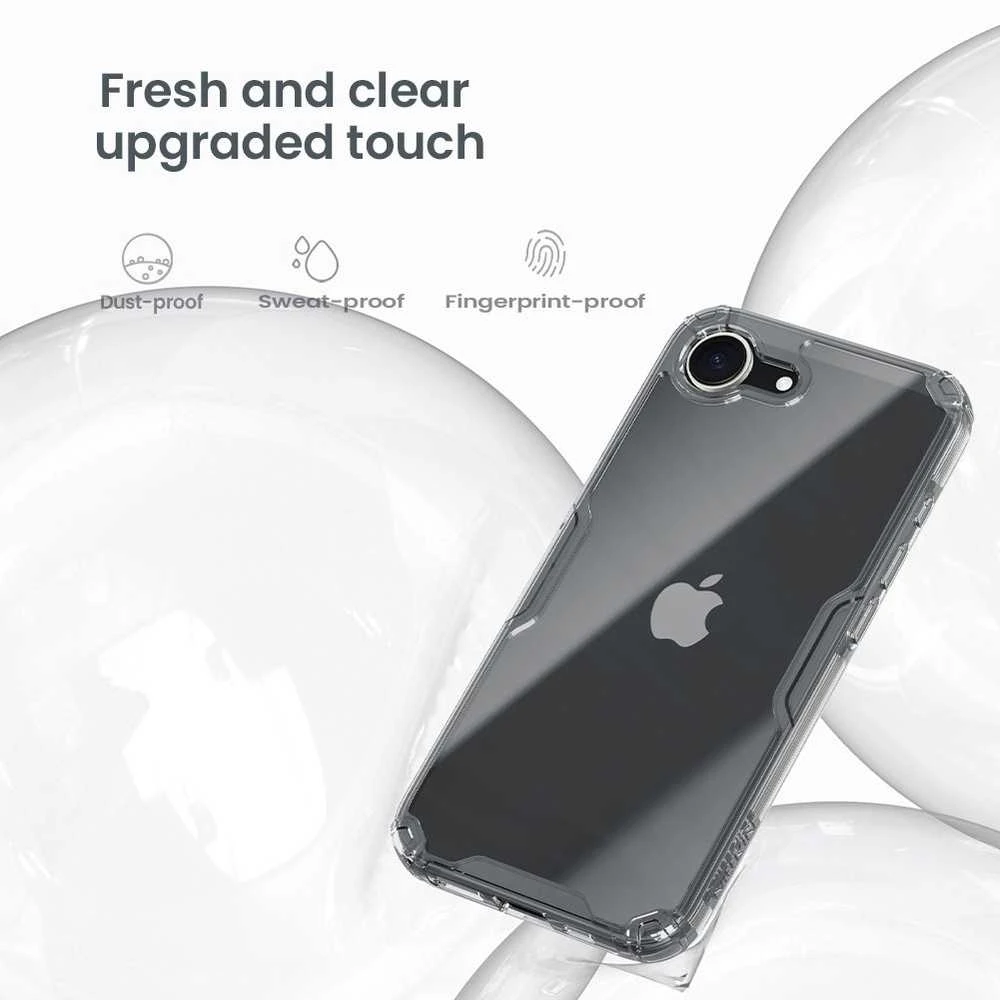 Nillkin Nature TPU PRO Apple iPhone 16e dėklas telefonui skaidrus
