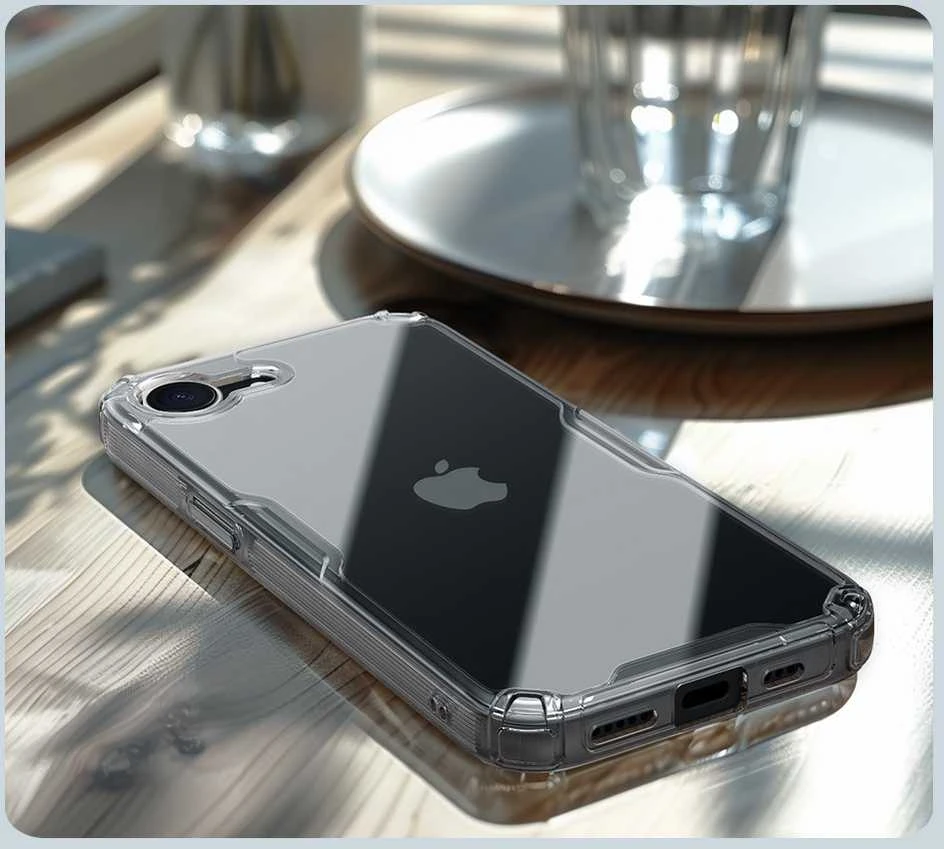 Nillkin Nature TPU PRO Apple iPhone 16e dėklas telefonui skaidrus