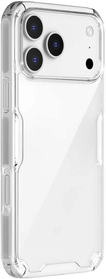 Nillkin Nature TPU PRO dėklas skirtas Apple iPhone 17 Pro Max skaidrus