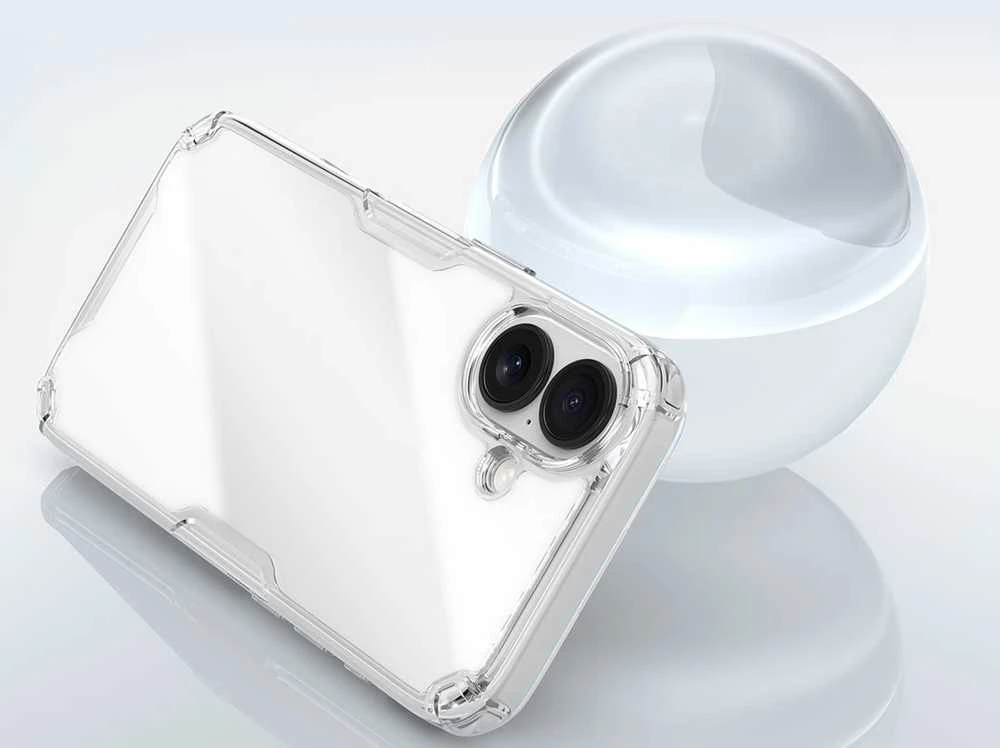 Nillkin Nature TPU PRO dėklas skirtas Apple iPhone 17 skaidrus