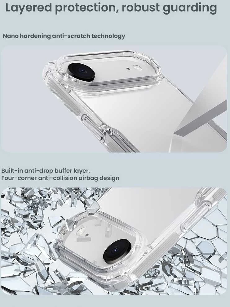 Nillkin Nature TPU PRO dėklas skirtas Apple iPhone Air skaidrus