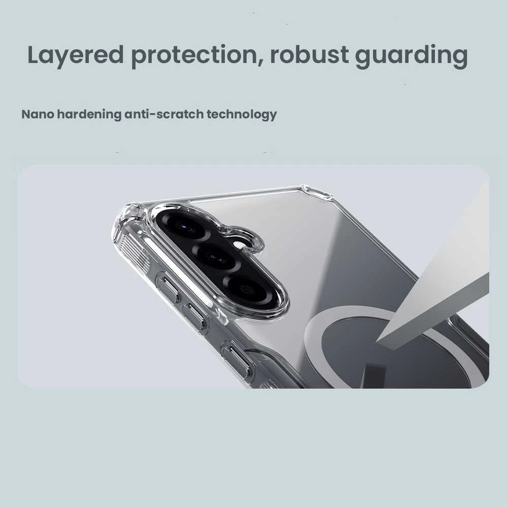 Nillkin Nature TPU PRO Magnetic Samsung Galaxy A56 5G dėklas telefonui skaidrus