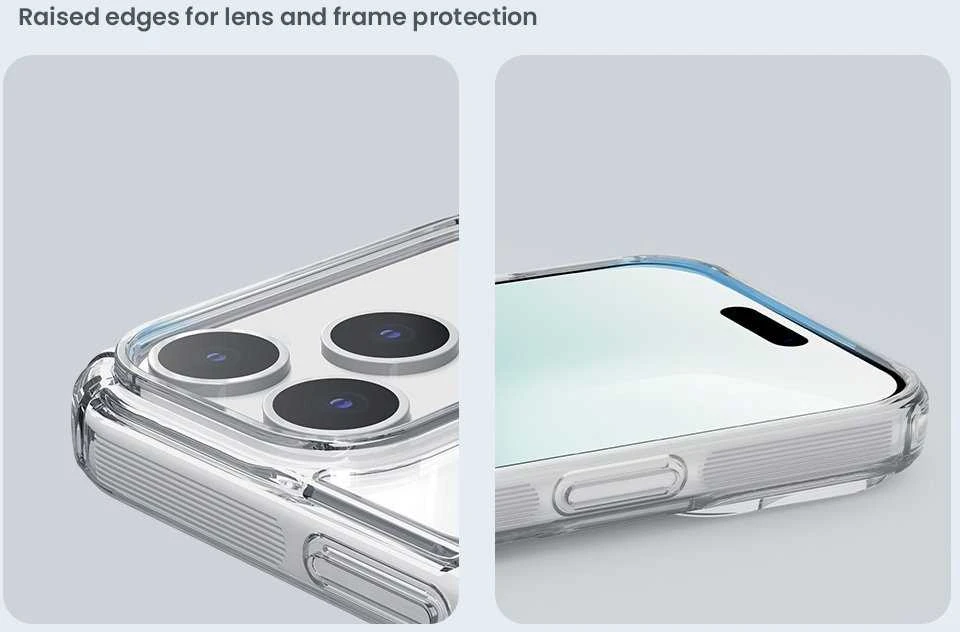 Nillkin Nature TPU PRO Magnetic dėklas skirtas Apple iPhone 17 Pro skaidrus