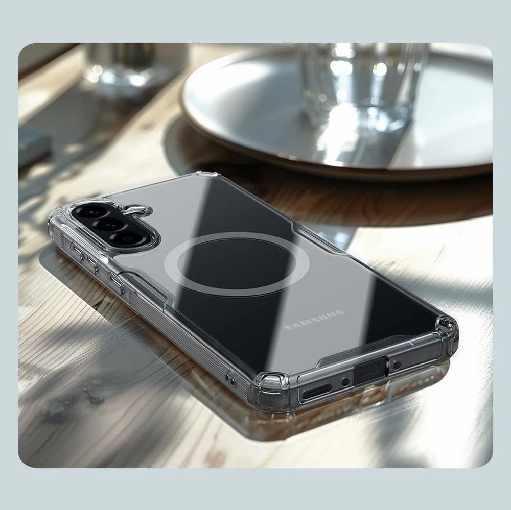 Nillkin Nature TPU PRO Magnetic Samsung Galaxy A56 5G dėklas telefonui skaidrus