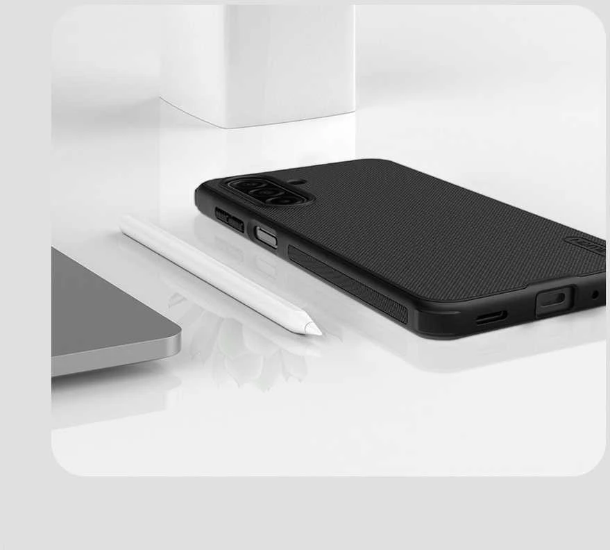 Nillkin Super Frosted PRO Back dėklas skirtas Samsung Galaxy A17 5G juodos spalvos