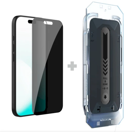 Nillkin Apsauginis stiklas 0.25mm Guardian 2.5D for Samsung Galaxy S26+ Juodas (with applicator)