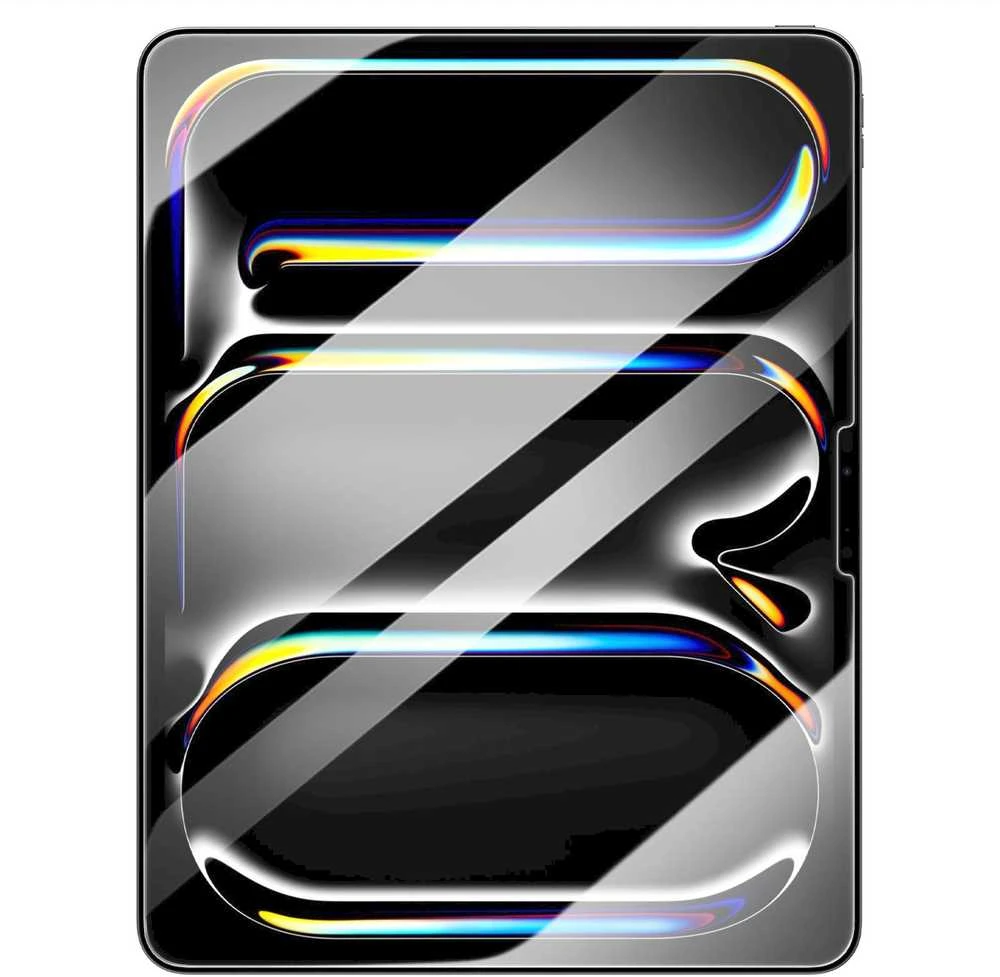 Nillkin Apsauginis stiklas 0,4 mm H+ skirtas iPad Air 13 2024/25/26/Pro 13 2024/25 (su uždėjimo rėmeliu)