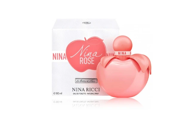 Nina Ricci "Nina Rose" tualetinis vanduo, purškiamas 80ml