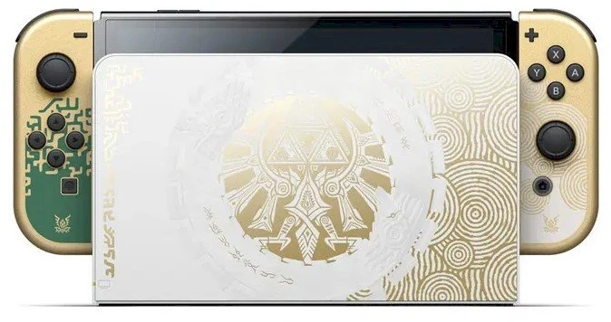 „Nintendo Switch“ OLED konsolė „Zelda: Tears of the Kingdom“ riboto leidimo