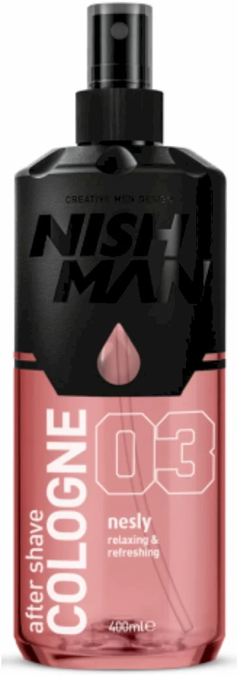 Nishman After Shave Cologne Nesly losjonas po skutimosi, 400 ml
