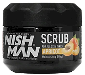 Nishman Facial Scrub Apricot veido šveitiklis, 300 ml