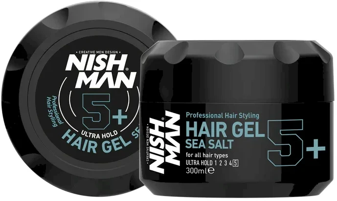 Nishman Ultra Hold Hair Gel Gum Effect plaukų formavimo gelis, 300 ml