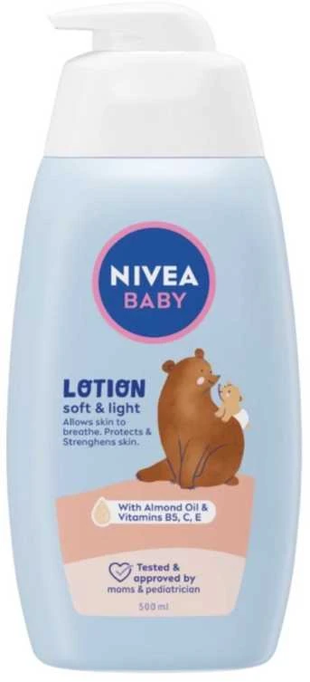 Nivea Baby Soft & Light Lotion Losjonas kūnui