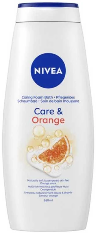 Nivea Care & Oranžinis Dušo želė, 650 ml
