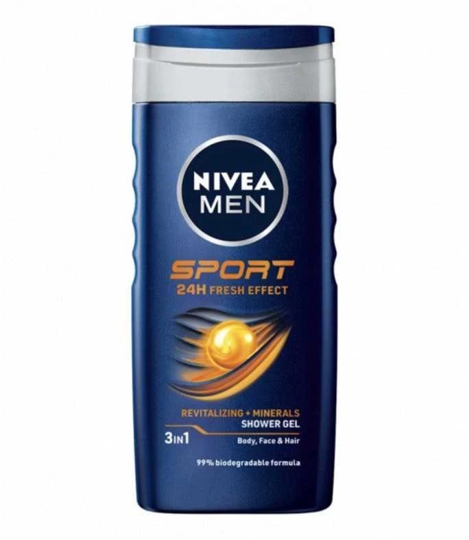 Nivea Men Sport Dušo želė vyrams, 250 ml