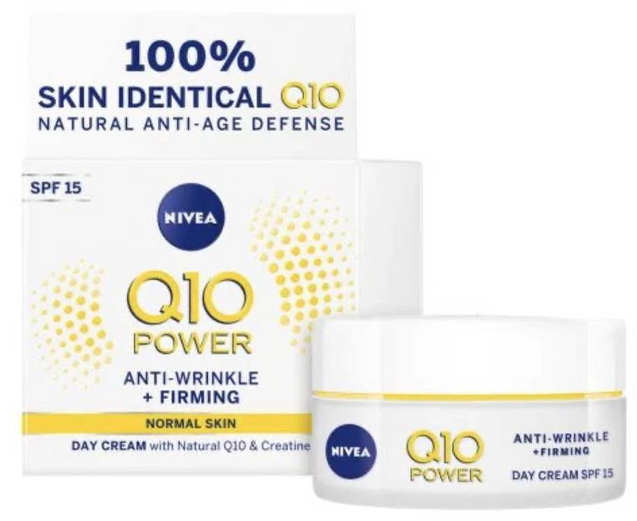 Nivea Q10 Plus dieninis veido kremas normaliai ir sausai odai 50 ml