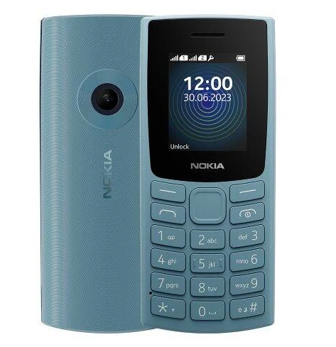 Nokia 110 (2023) DualSimClaudy Mėlyna Radijas CAMERA FLASHLIGHT
