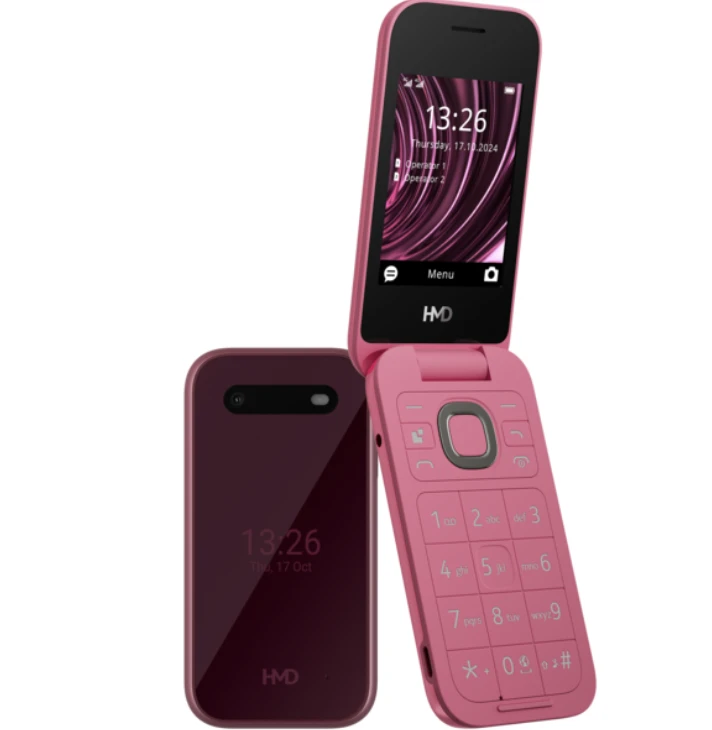 HMD 2660 FLIP 4G TA-1711 DS Raudona Raudona