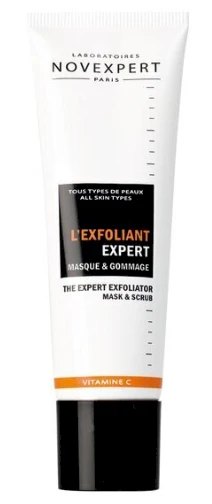 Novexpert veido šveitiklis-kaukė su vitaminu C, 50ml