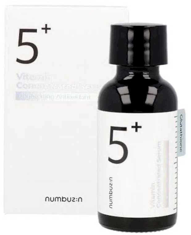NUMBUZIN_No.5+ koncentruotas vitaminų serumas Koncentruotas vitaminų serumas nuo pigmentacijos pakitimų 30 ml
