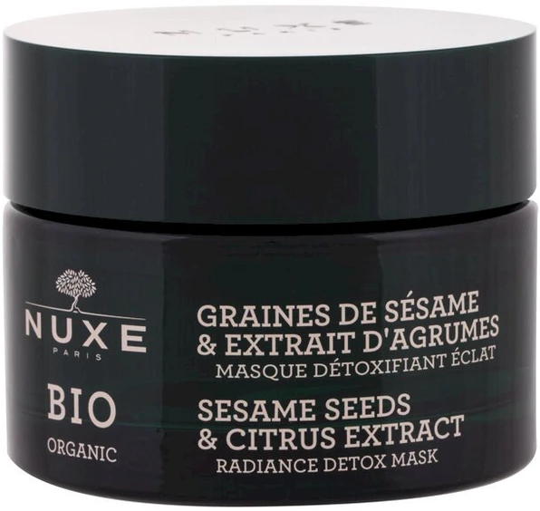 NUXE Bio Organic sezamų sėklų ir citrusinių vaisių ekstrakto veido kaukė