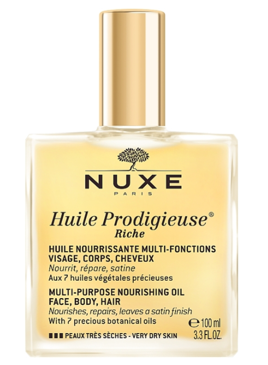 "Nuxe Huile Prodigieuse Riche" labai sausai odai 100ml