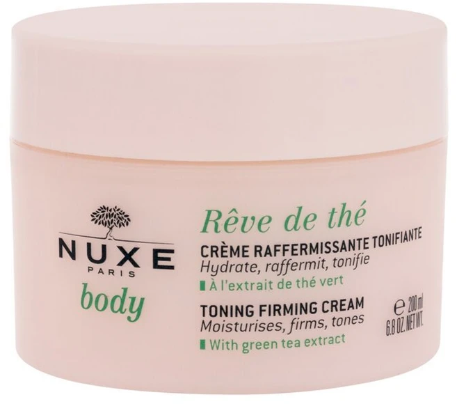 Tonizuojamasis ir stangrinamasis kremas „NUXE Body Rêve de Thé“, 200 ml