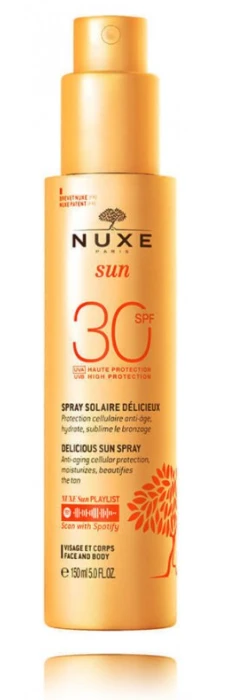 Nuxe Sun Purškiklis SPF30, 150 ml