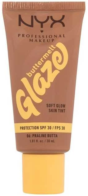 NYX Professional Makeup Buttermelt Glaze Soft Glow Skin Tint lūpų dažai, 30 ml