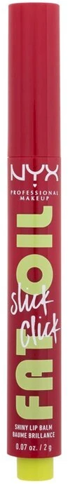 Nyx Professional Makeup Nyx Fat Oil Slick Click High-shine lūpų balzamas 10 Double Tap, 2 g