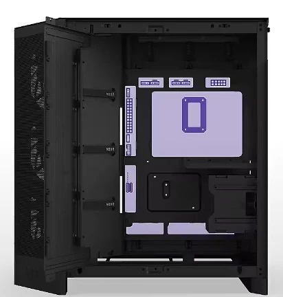 NZXT H9 H3 Flow Midi Tower Juodas
