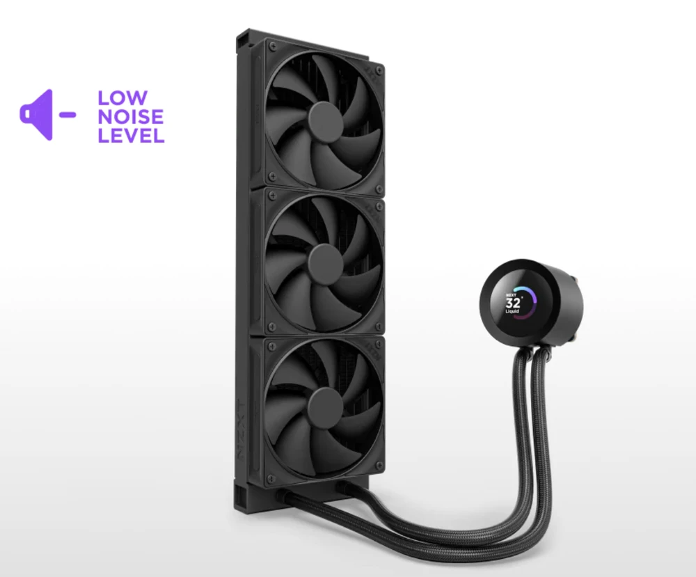 NZXT Kraken Plus 360 AiO Vanduo Cooling – 360mm, juodas