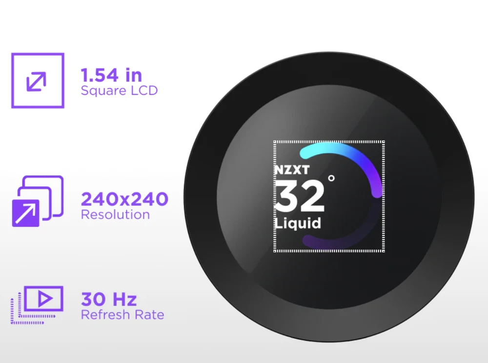 NZXT Kraken Plus 360 AiO Vanduo Cooling – 360mm, juodas