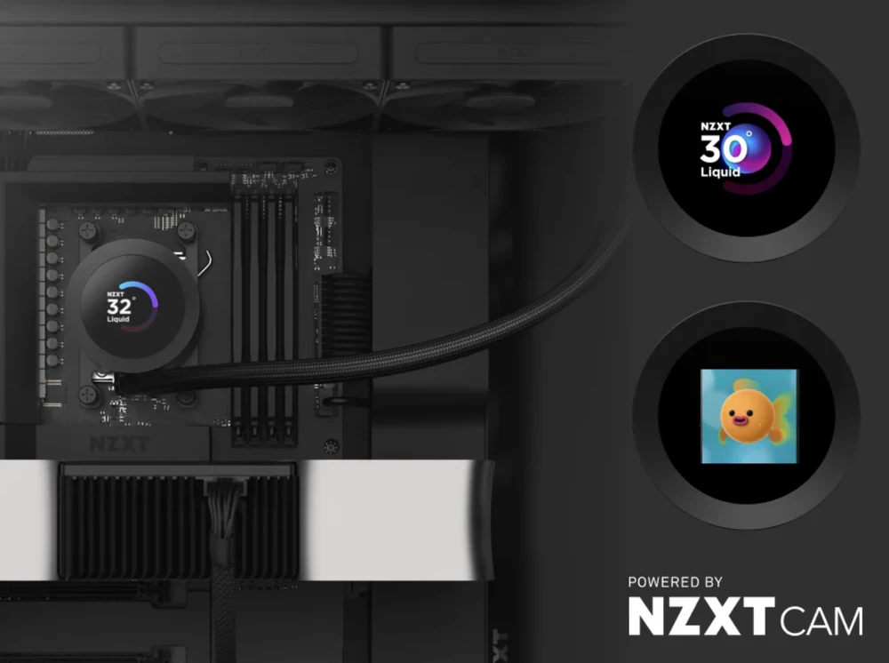 NZXT Kraken Plus 360 AiO Vanduo Cooling – 360mm, juodas