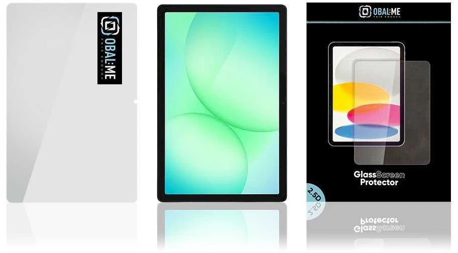 OBAL:ME 2.5D Apsauginis stiklas Screen Protector skirtas Samsung Galaxy Tab A11+/A9+ Clear