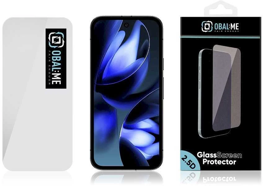 OBAL:ME 2.5D apsauginis stiklas Screen Protector skirtas Google Pixel 9a Clear