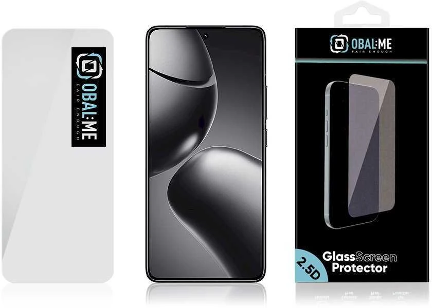 OBAL:ME 2.5D apsauginis stiklas Xiaomi 14T/14T Pro Clear